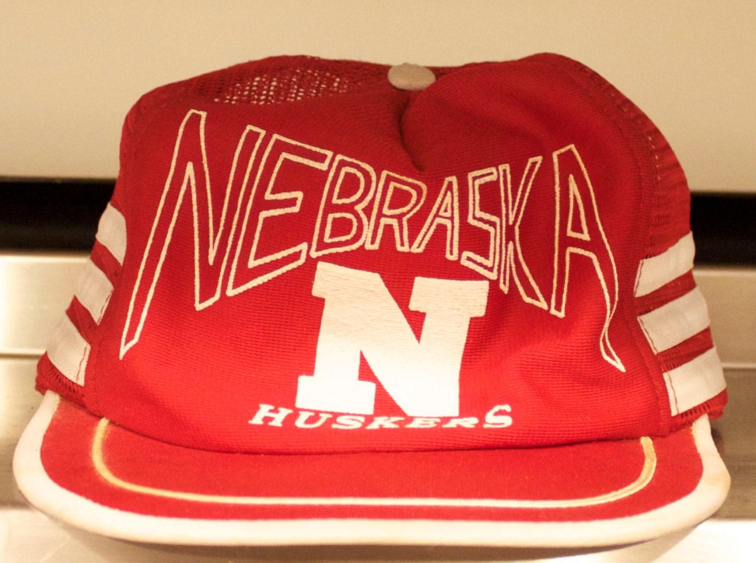 Vintage Nebraska Corn Huskers Trucker Hat