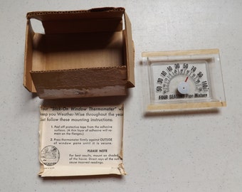 Stick On Window Thermometer - Four Seasons Pipe Mixture
