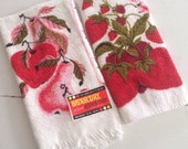 Strawberry Luster Dry Kitchen Terry Towel Set