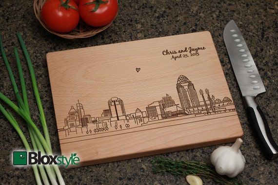 ... Personalized Wedding Gift, Cutting Boards, Housewarming Gift, Ohio