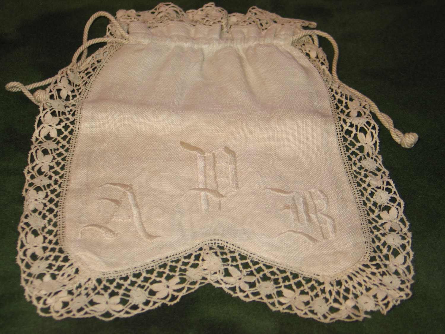 ANTIQUE Victorian Edwardian Linen BRIDAL by ForeverChicTextiles