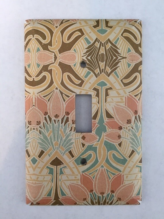 Items similar to Art Deco Light Switch Cover on Etsy