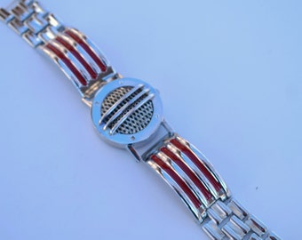 Flawed Red Ranger Communicator Power Bracelet Cosplay Prop Cosplay Flawed
