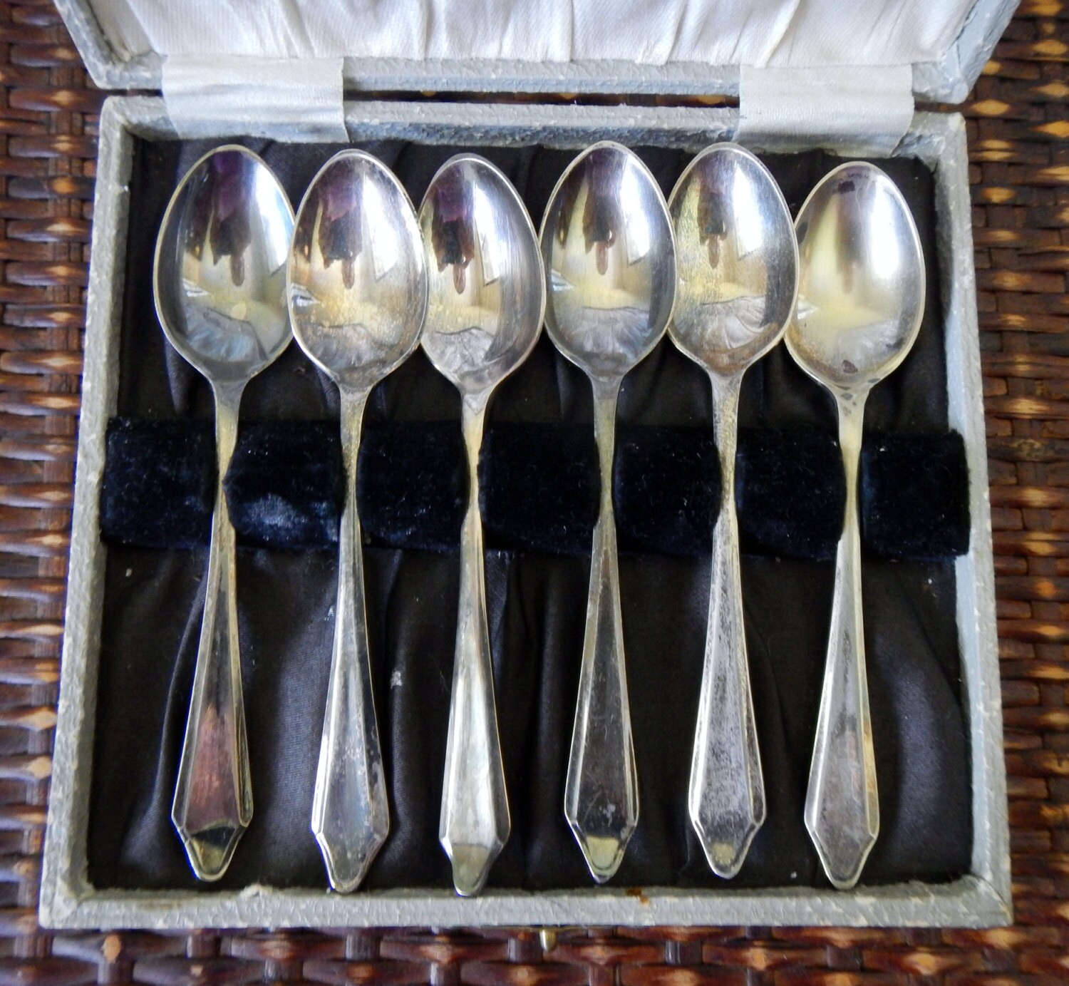 Silver Teaspoon Set/Laura