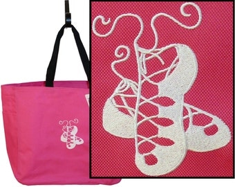 Ghillies Tote Bag Irish Dance Shoes + Free Name