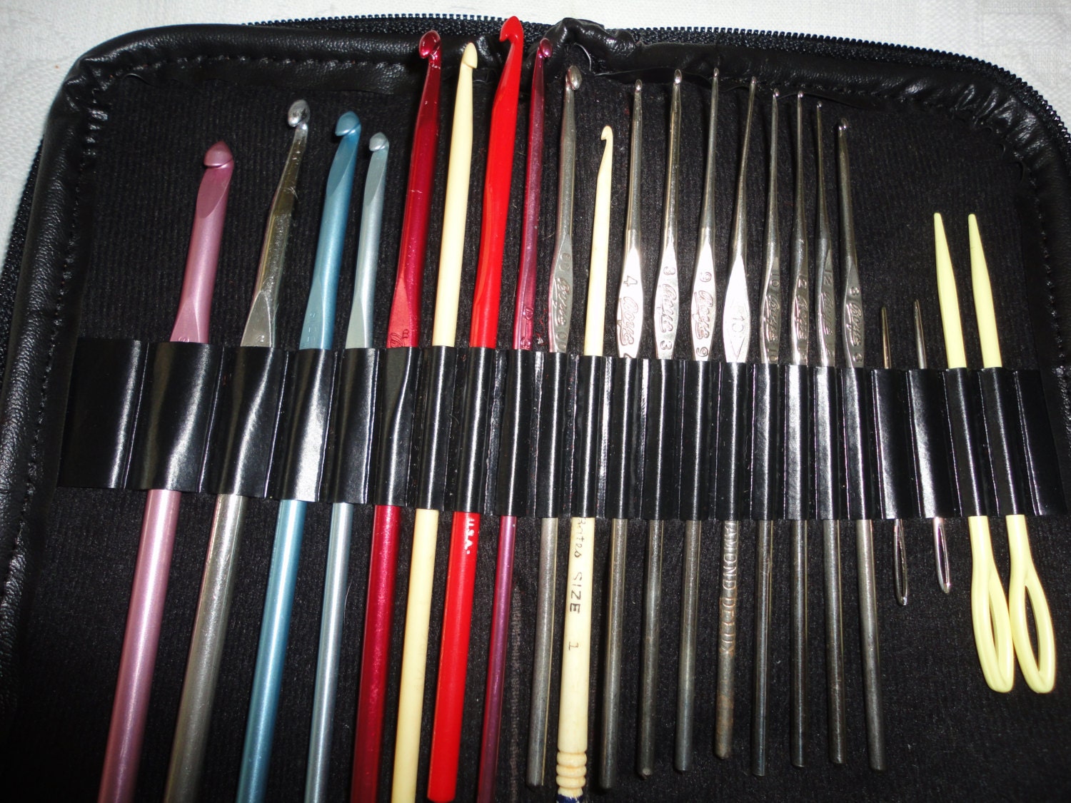 Crochet Master Boye Susan Bates Steel Aluminum by TammysFindings