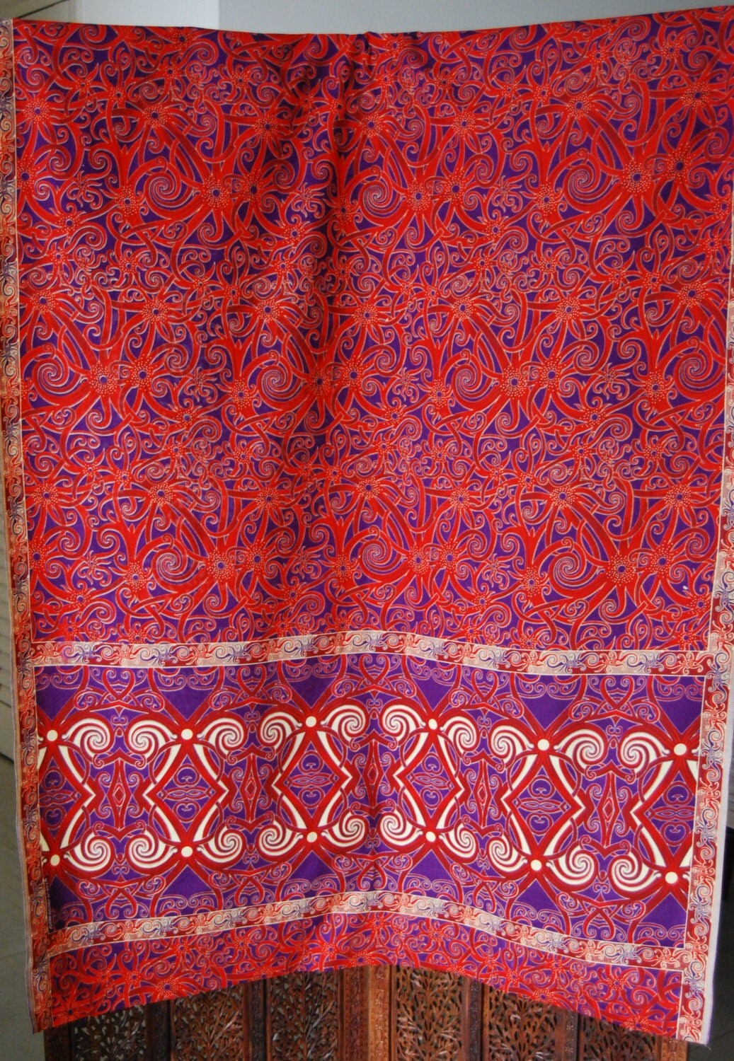 Malaysian batik fabric