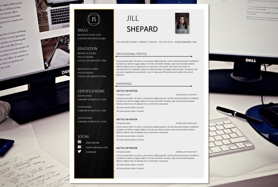 the jill creative resume template modern professional resume template cv instant download word for the - Professional Creative Resume the jill creative resume template modern professional resume template cv instant download word for the - Professional Creative Resume