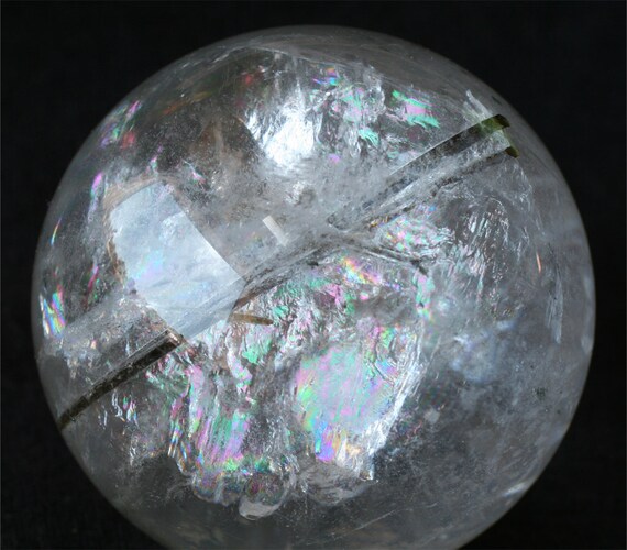 rutilated quartz sphere large gold rutile quartz crystal