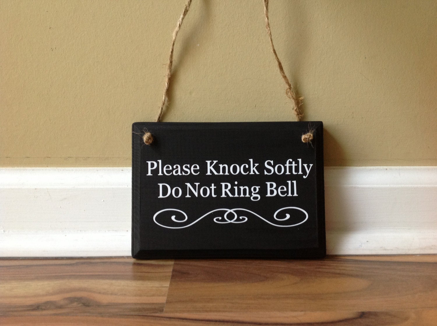 Please Knock Softly/ Do Not Ring Bell/ Babies Sleeping/ Door