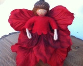 Red flower fairy