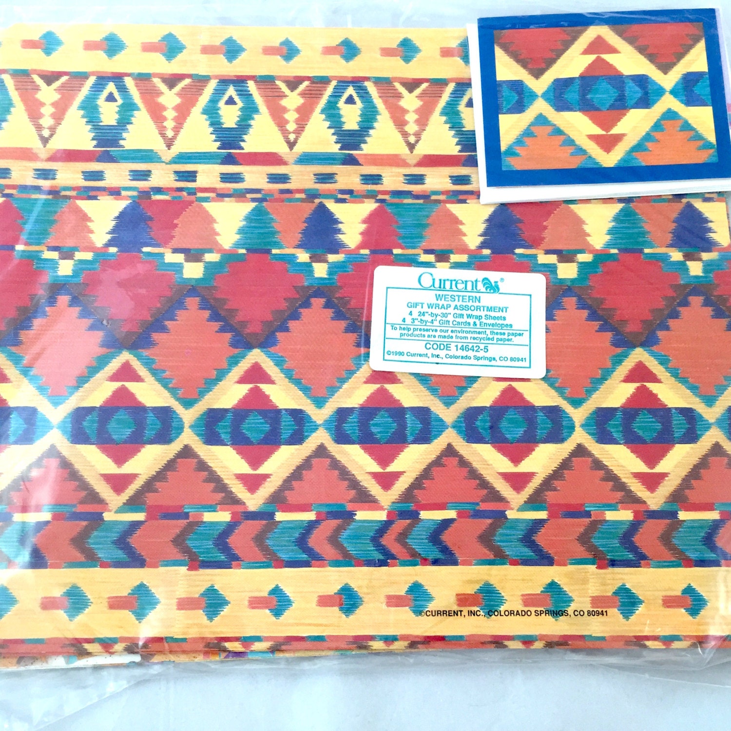 Southwest Gift Wrap Western Wrapping Paper Southwestern