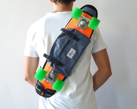 backpack strap skateboard for and Plastic skatehome for Backpack by Skateboards 23 Grey 22