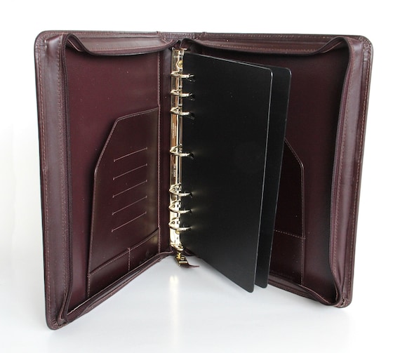 Large Franklin Covey US Letter Size A4 Zippered by LaserGallery