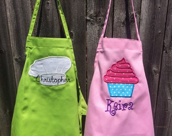 Personalized Kid Apron, kid apron, personalized apron, child apron, personalized, apron, Kids apron, personalized gift, children's