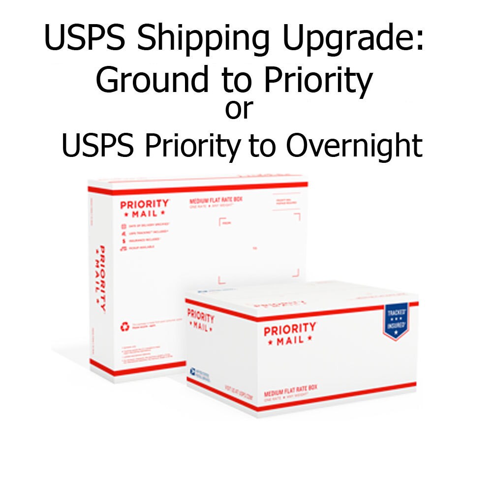 USPS Shipping Upgrade from USPS Ground to USPS Priority or