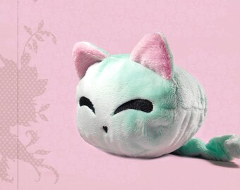 Cat plush cuddly plushie kawaii marshmallow cat cute soft toy