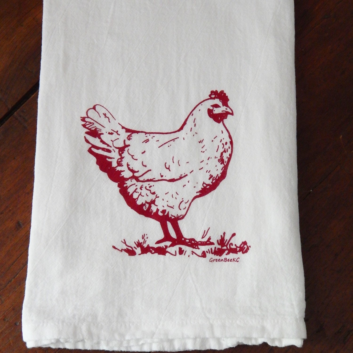 Tea Towels Flour Sack Towels Dish Towels Hand by GreenBeeKC