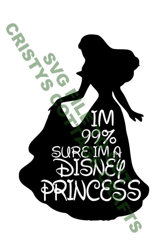svg file Disney princess