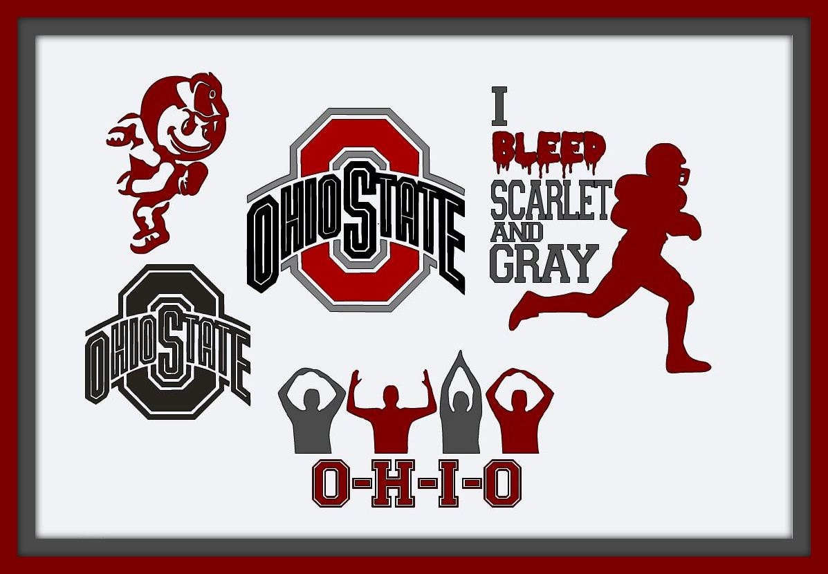 Download ohio state Buckeyes svg files