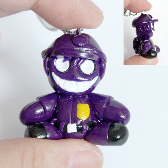 purple man plush