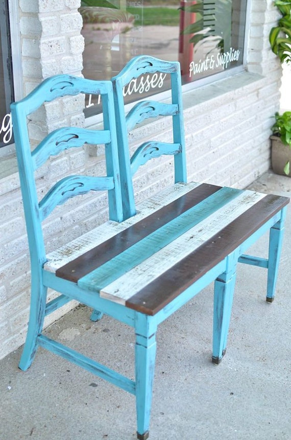 Items Similar To SOLD Beach Themed Front Porch Bench On Etsy   Il 570xN.765960119 Poin 