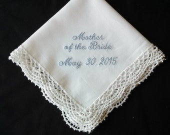 Mother of the Bride Handkerchief