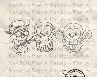 Digital Stamps- Aloha Spirit