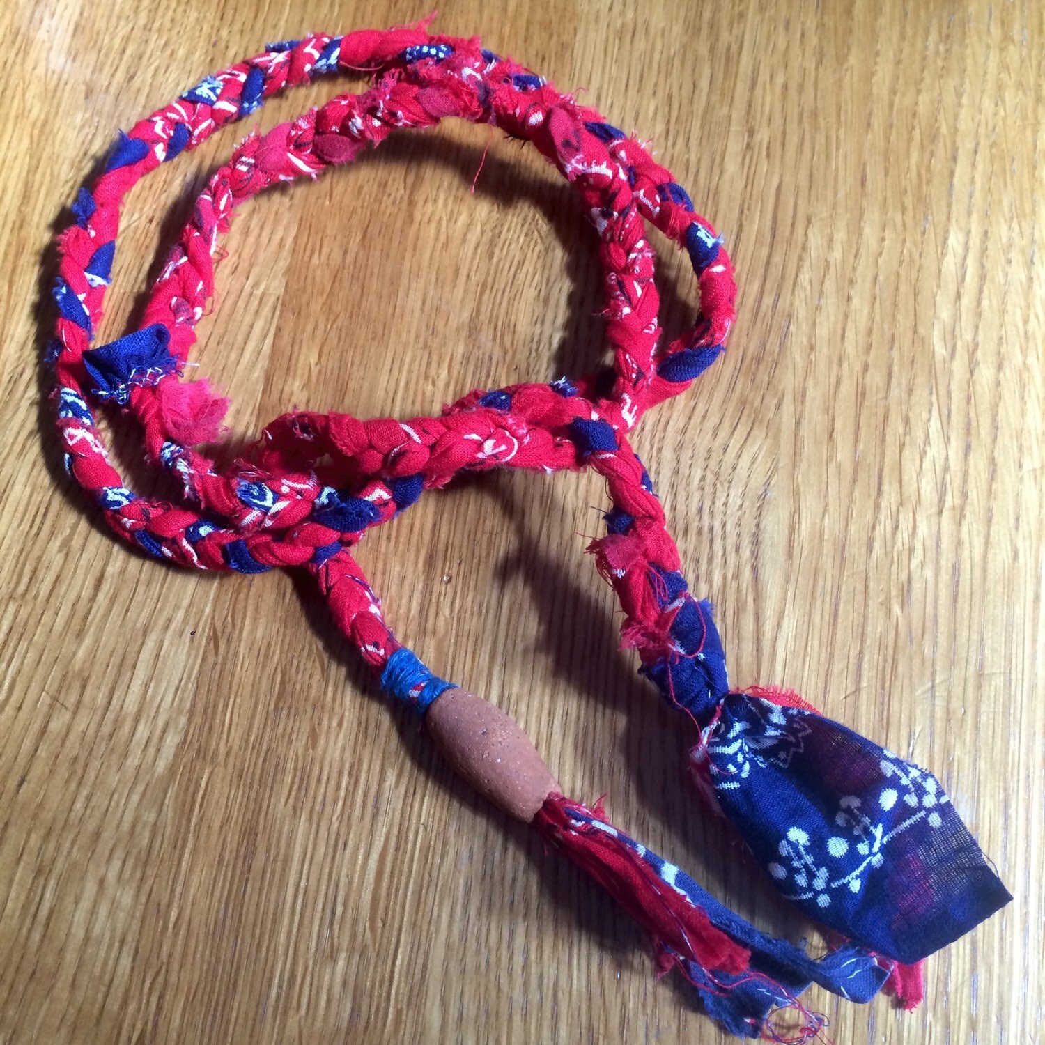 Vintage Bandana Braided Belt