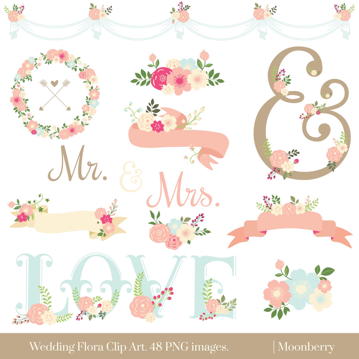 Eps Format Wedding Clip Art | wedding clip art quot wedding flora quot digital clip art eps Eps Format Wedding Clip Art | wedding clip art quot wedding flora quot digital clip art eps