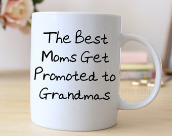 Grandma Coffee Mug - New Grandma Gift - Grandmother Coffee Mug - Pregnancy Announcement