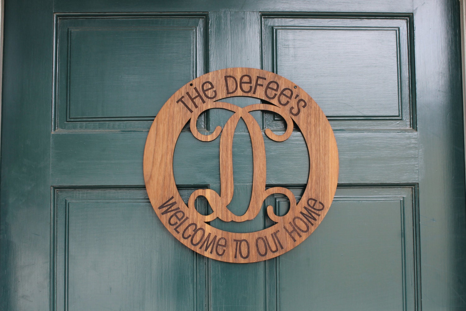 Welcome to our Home Personalized Welcome Sign Custom