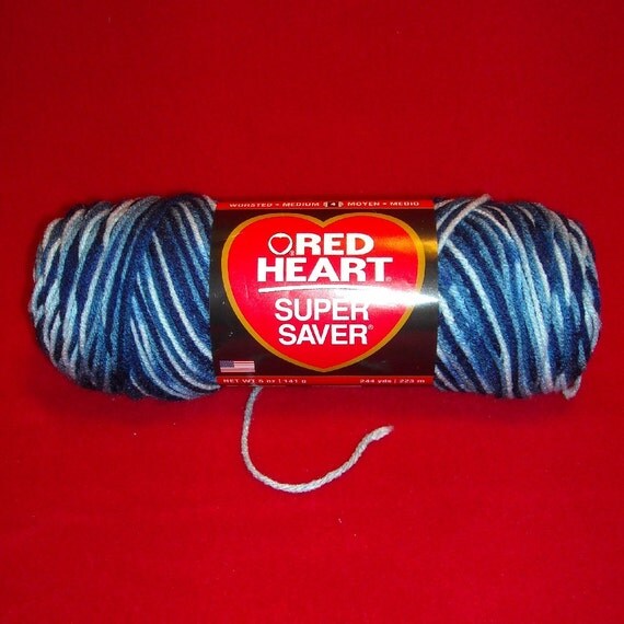 1 Skein Red Heart Super Saver Yarn. 5 Oz 244 by AtMemoryLane