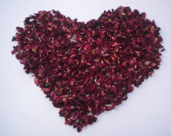 10 Litres confetti petals, 100% bio degradable natural Rose petals, for filling wedding confetti cones, throwing at weddings, parties,