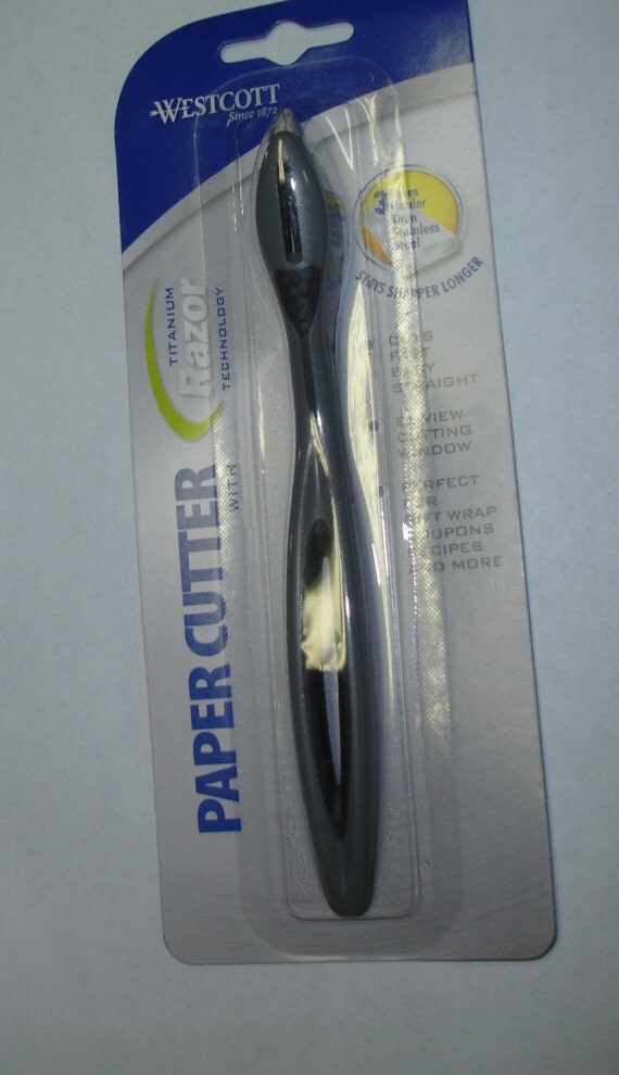 Westcott Titanium Razor Paper Cutter for by HeartFeltSouth on Etsy