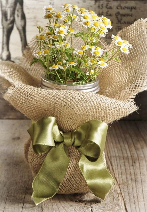 Burlap Wrap Burlap Squares Burlap Centerpieces DIY