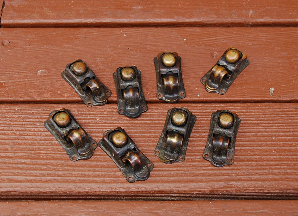 Set of 8 Church Pew Hat Clips Hat Hanging Clips 8 Vintage