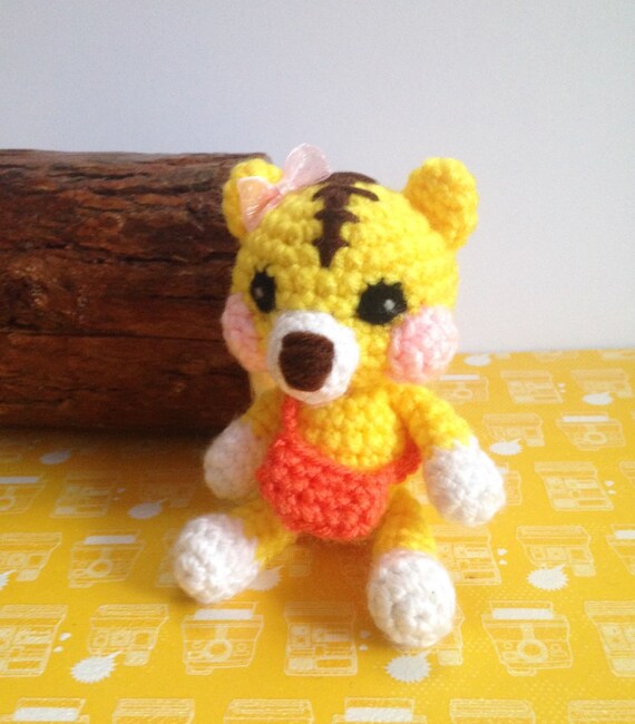 kawaii tiger plush