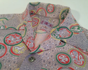 printed rayon shirt