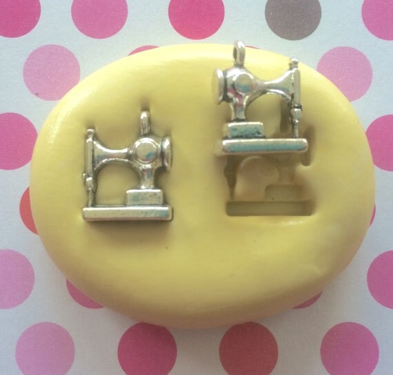 SEWING Machine Silicone MOLD Fondant MOLD Cake Pops Sewing