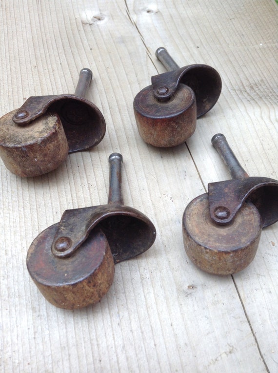 Casters Wooden Casters Wood Casters Vintage Casters