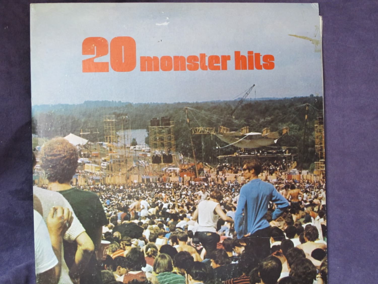 20 Monster Hits a Vintage Vinyl Double Record ALbum LP by