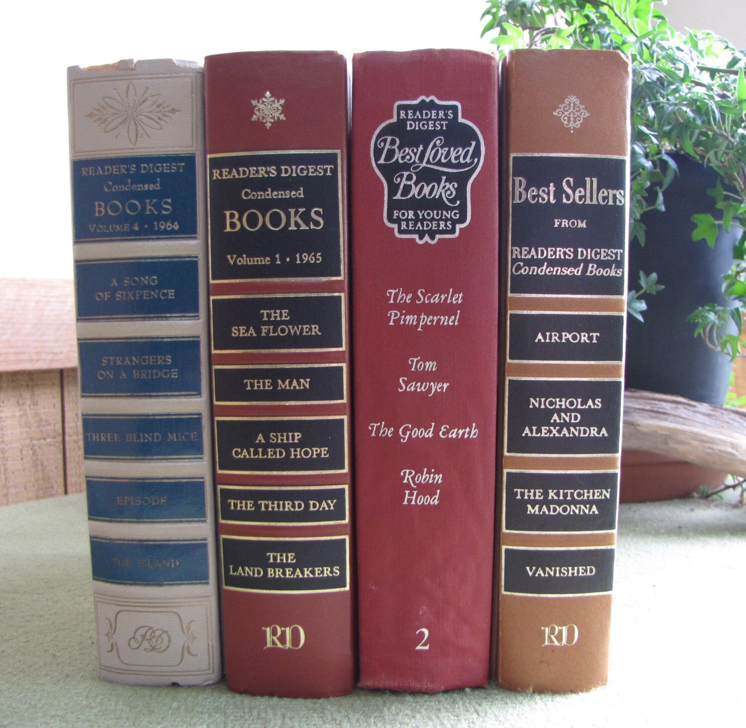 Readers Digest Condensed Books 1960s Books Vintage Books