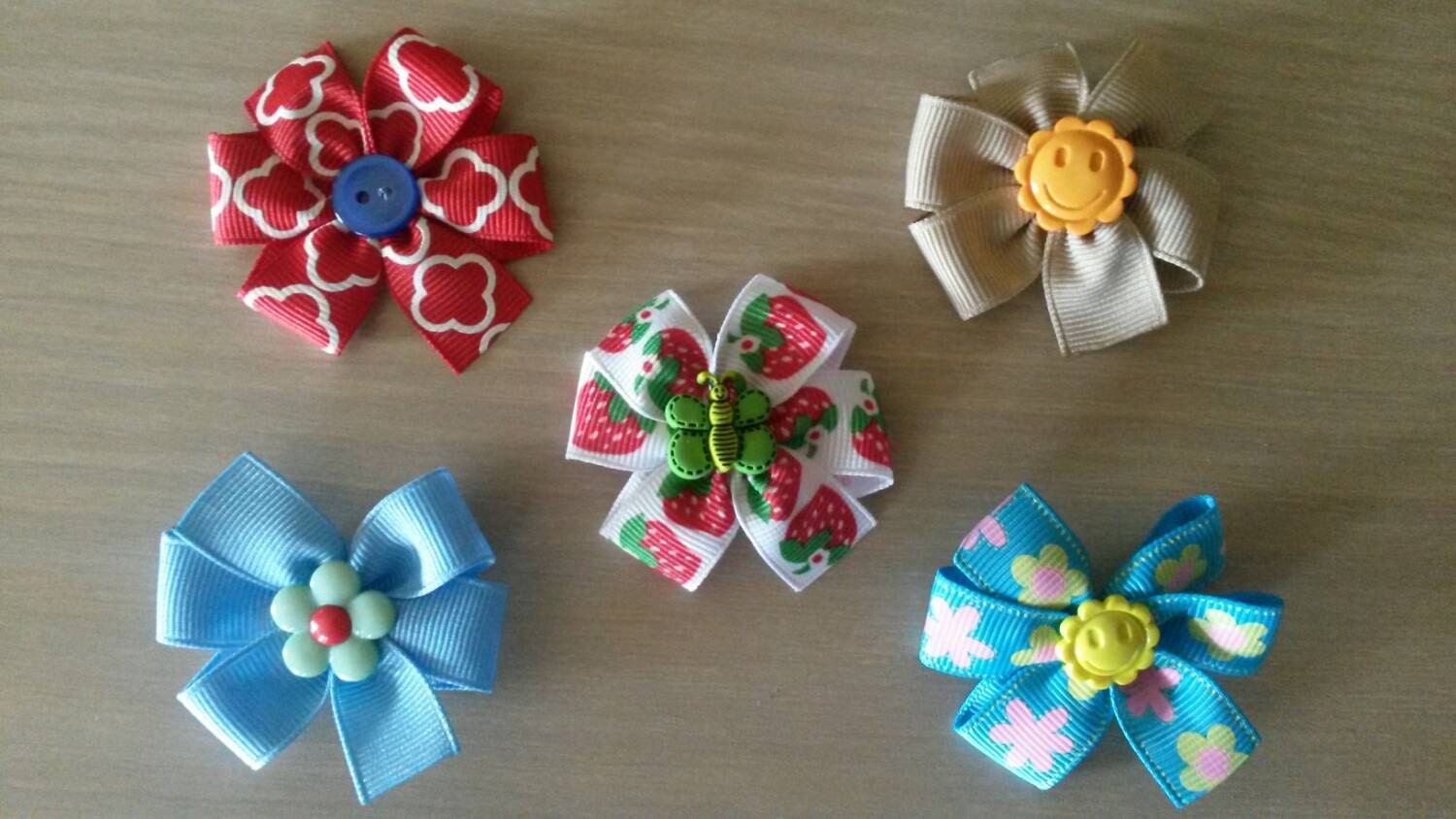 Velcro Hair Bows Baby Hair Bows Newborn Hair Bows Small Dog