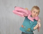 Giant Hare Rabbit Bunny Pillow Kids Room Decor Country House Summer Whimsical Pink For Animal Lovers Sweet Soft Toy Funny Plush