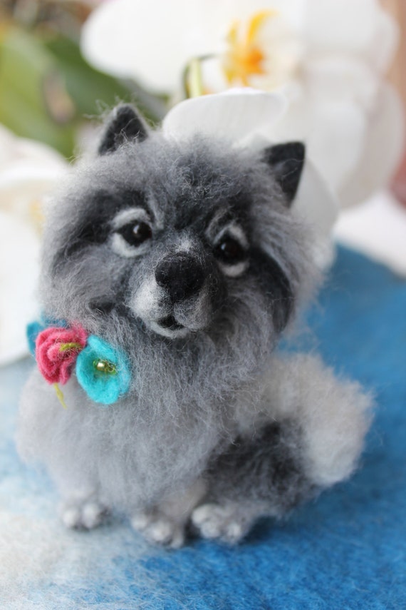 keeshond stuffed animal