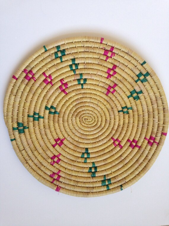 Potholder Placemat Raffia Mat Raffia Pot by