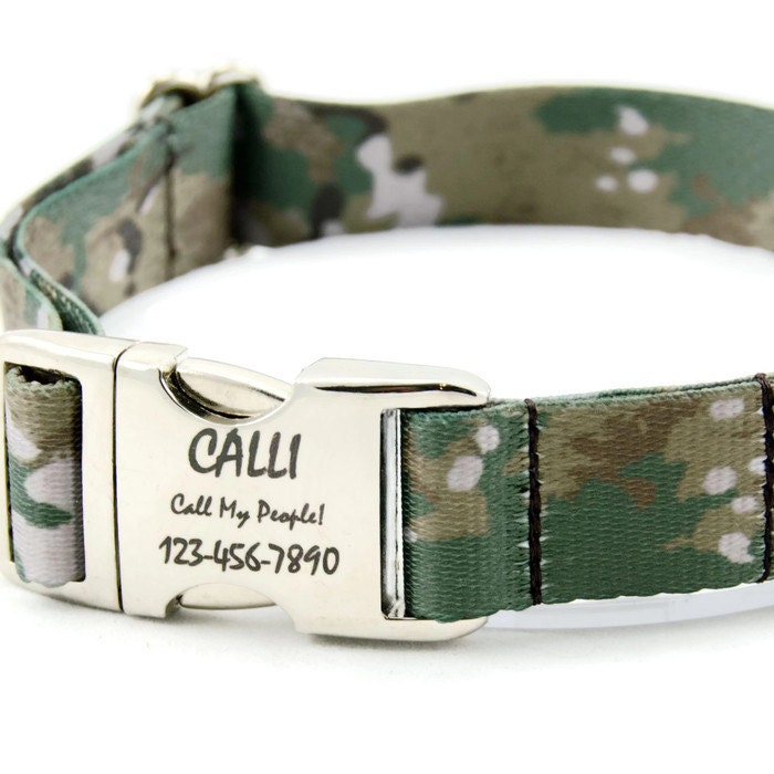 camouflage dog tags for pets