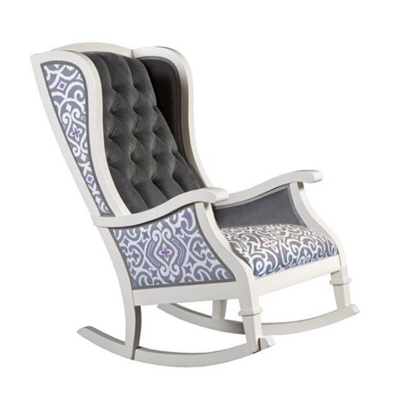 STEVIE Rocker.. Handmade Rocking Chair in by RockerRefined