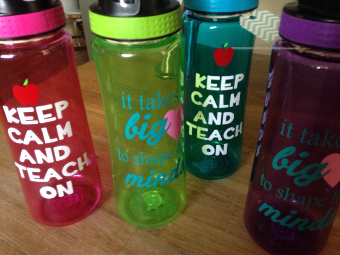 Teacher water bottles teacher gift end of by